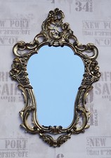 Miroir Murale Or Noir Baroque