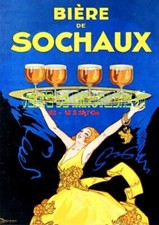 Bière - Brasserie de Sochaux- 25 - A3 Plastifiée