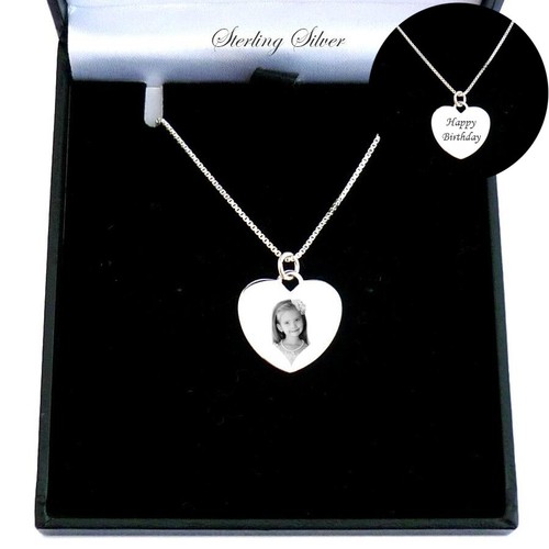Collier cœur avec visage - cœur,