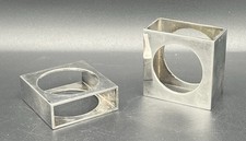 Paire de ronds de serviette R