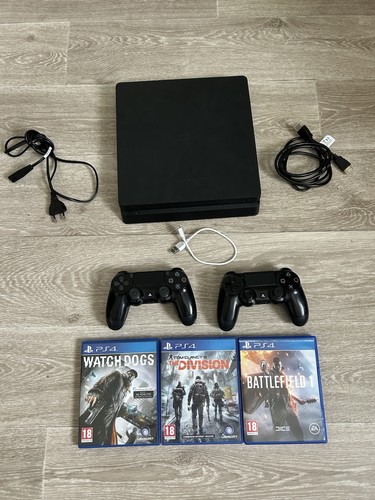 Console ps4 slim 500giga 3 - console,