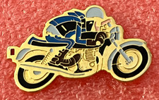T12 Pins BD EDOUARD BRACAME sur NORTON 850 COMMANDO JOE BAR TEAM Badge Lapel Pin