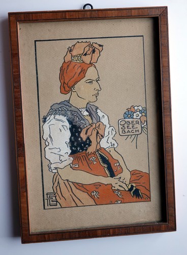 Oberseebach alsace costume - oberseebach,