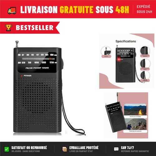 Radio portable premes - am/fm,