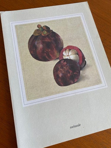 Swissair swiss class menu - swissair,