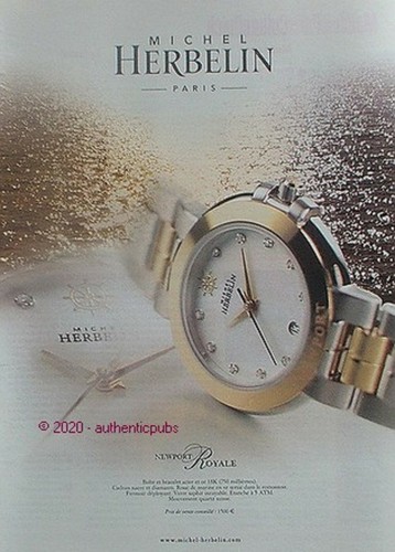 Publicite michel herbelin - publicite,