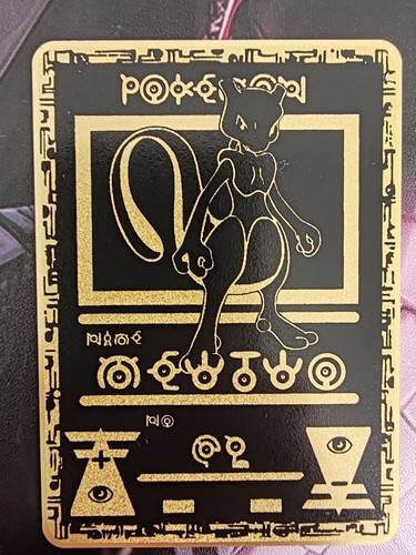 Carte pokemon mewtwo antique - pokemon,