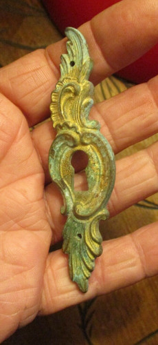 Ancien trou clé bronze - ancien,