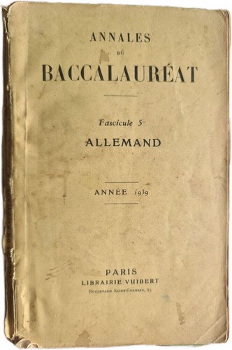 Annales baccalauréat - du, |