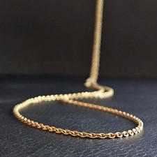 Collier maille marine fine