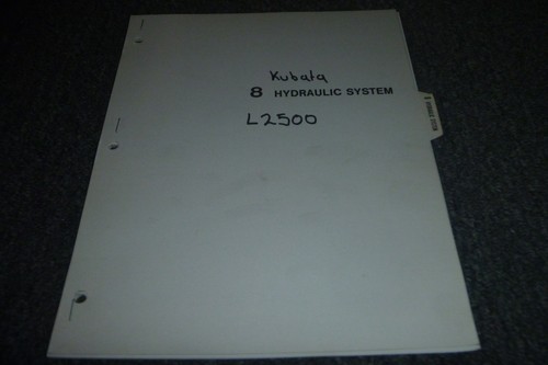 Kubota l2500 compact - compact, utility