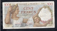 Un billet de 100 Francs Sully