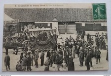 Piney (Aube) - La Cavalcade de 1908 - Char de la Comédie - Attelage, Cheval