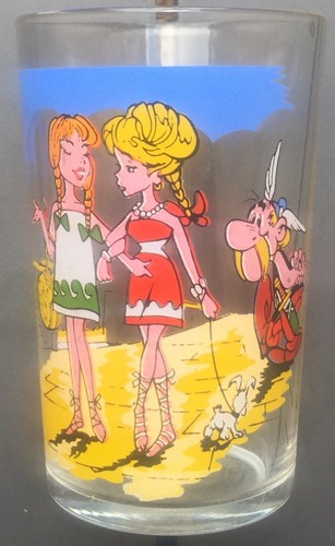 Verre moutarde astérix - moutarde,