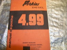 Manuel d'entretien moteur Perkins Diesel 4.99