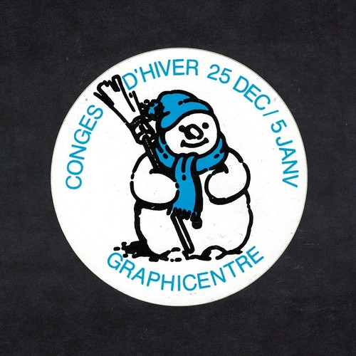 Autocollant sticker vintage - autocollant,