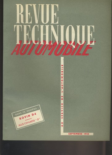 Revue technique - (c3a)revue,