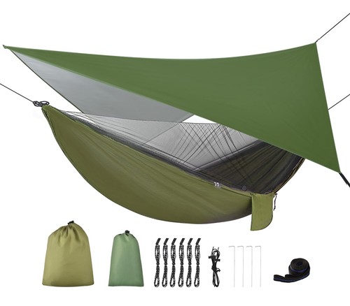 Camping hammock with - with, fly