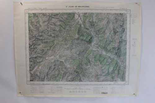 Ancienne carte ign - carte, jean