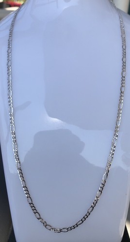 Collier homme blanc 18kt - collier,