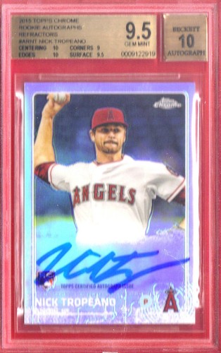 Nick tropeano 2015 topps - tropeano,