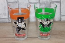 2 Grands Verres MONOPOLY