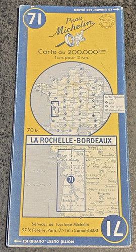Carte michelin la - carte,