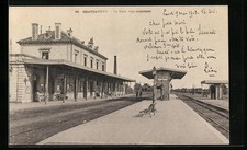 CPA Chateaudun, La Gare, Vue interieure 