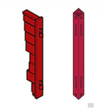 PLAYMOBIL PILIER MUR ROUGE