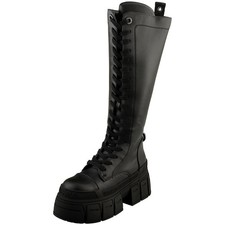 Bottines Cuissardes Buffalo GOSPHER HI Noir Femme - 39 EU