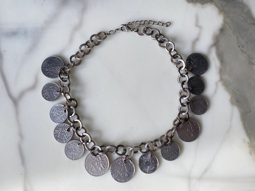 Rare collier ancien pièces - , de