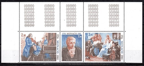 Tryptique monaco 1981 mozart - monaco,