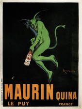 Affiche publicitaire Maurin