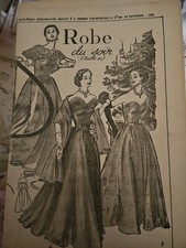 Ancien Patron Couture Femme