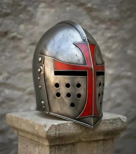 Casque templier croisé - templier,