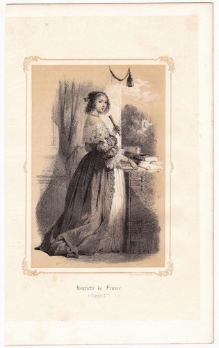 Portrait xixe henriette - xixe,