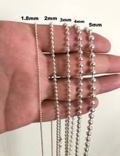 Solid Sterling Silver Bead