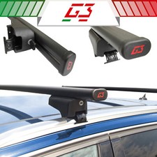 Acier Noir Barres de toit pour