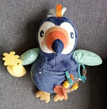 ?Doudou Peluche Alban Le Toucan KALOO Activités Hochet Pouet Pouet Miroir 32cm