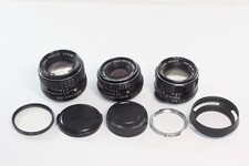 Lot de 3 objectifs Pentax SMC