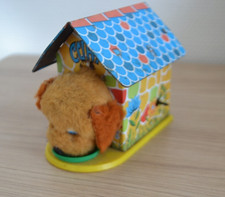 Ancien Jouet mécanique Chien