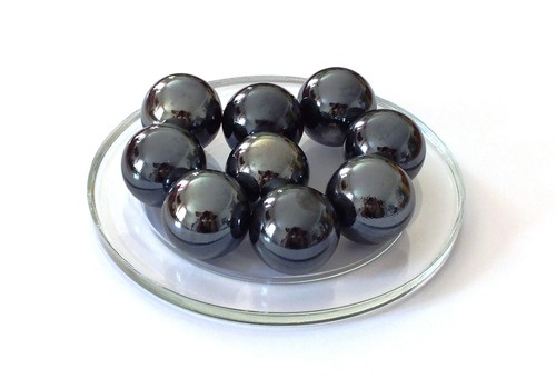 Calots billes glossy noir - calots,