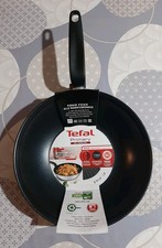 NEUF - TEFAL  Poêle wok inox