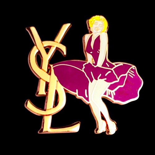 Grand pin logo ysl - grand,