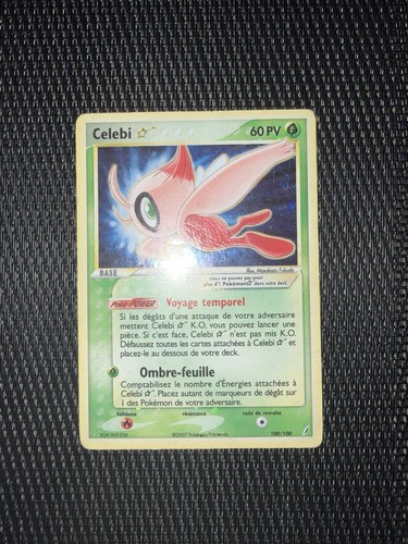 Carte pokemon celebi star - carte,