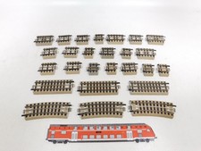 26x Märklin H0 00 AC Pièce D'Équilibrage Voie M pour 3600 800 Profilé Creux Sg #