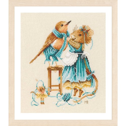 Kit broderie point - kit, au