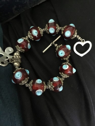 Bracelet grosses perles - bracelet, de