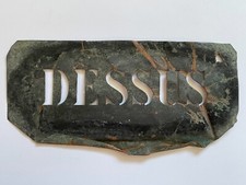 Ancien pochoir vinicole