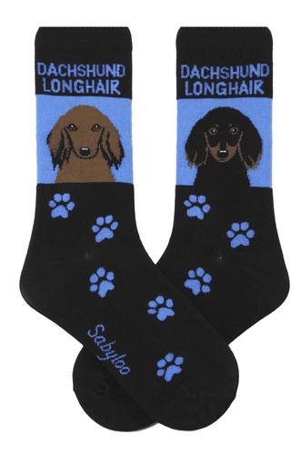 Chaussettes crew pour teckel - chaussettes,